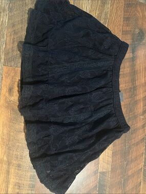 Abercrombie & Fitch Black Lace Skater Mini Skirt ♥️NWT❤️